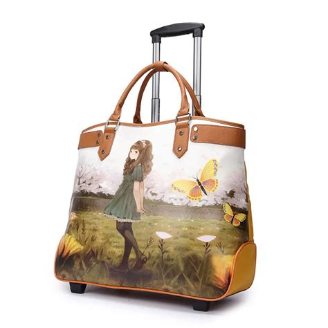 wheeled travel bags for women